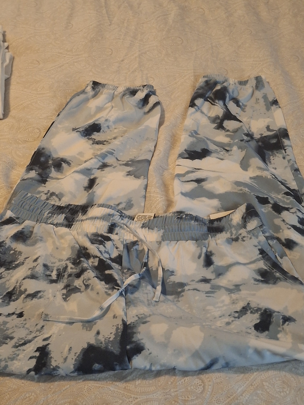 Zac & Rachel Jogger Pants in Blue Tie-Dye - Picture 3 of 4